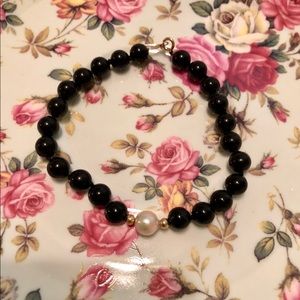 📀 14K Onyx & Pearl 📀